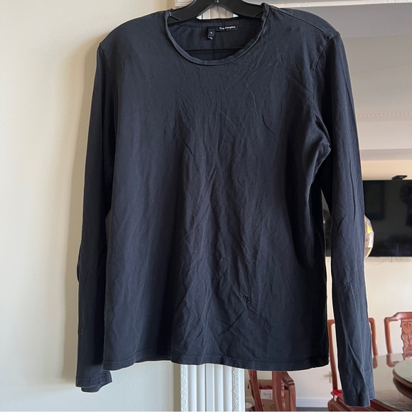 The Kooples Black Long Sleeve Shirt - Picture 1 of 4